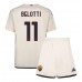 Günstige AS Roma Andrea Belotti #11 Babykleidung Auswärts Fussballtrikot Kinder 2023-24 Kurzarm (+ kurze hosen)